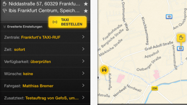 Taxi-Deutschland-App reicht Bezahlfunktion nach