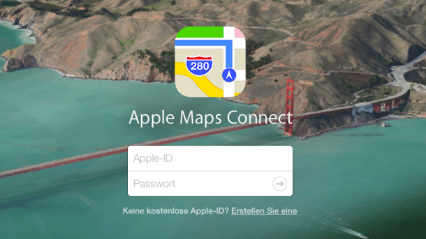 Apple Maps Connect baut Verfügbarkeit aus