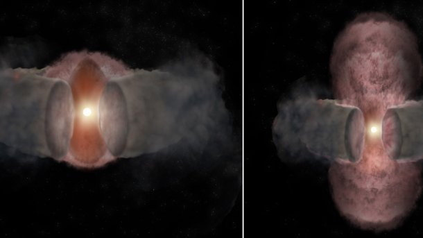 Astronomen beobachten Dynamik einer jungen Riesensonne