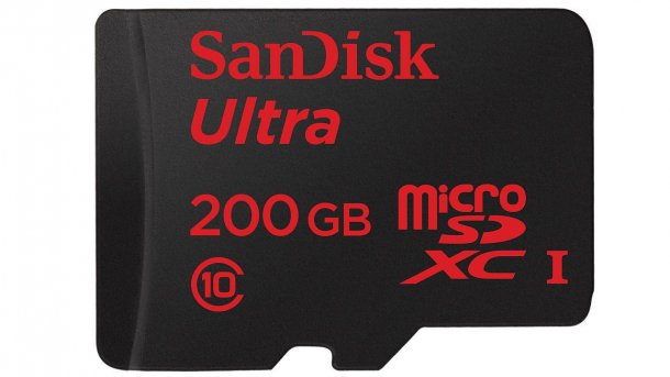 Sandisk Ultra microSDXC UHS-I mit 200 GByte