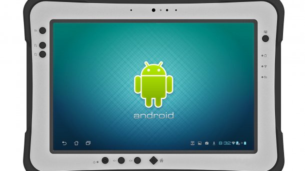 Ruggedized Android-Tablet für Fabrik und Baustelle