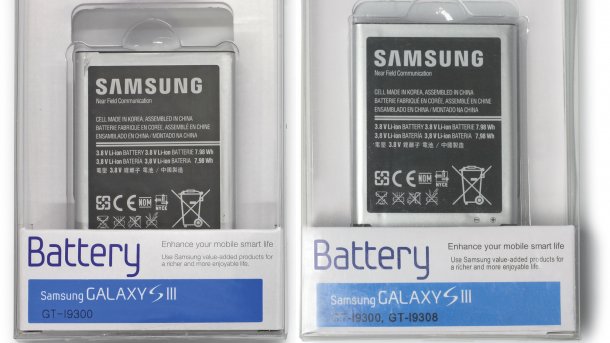 So erkennen Sie gefälschte Samsung-Akkus