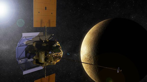 Ende mit Knall: Nach getaner Arbeit soll NASA-Sonde auf Merkur fallen