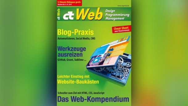 c't Web: Design, Programmierung, Management