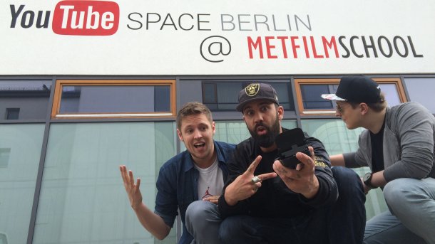 Ein Platz für Kreative: YouTube Space in Berlin eröffnet