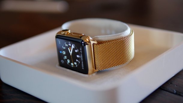 Goldene Apple-Watch für 400 US-Dollar