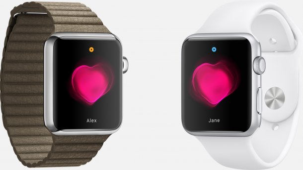 Apple Watch: Herzschlag teilen mit anderen Nutzern