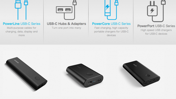 Anker stellt USB-C-Zubehör vor – auch Ladegeräte
