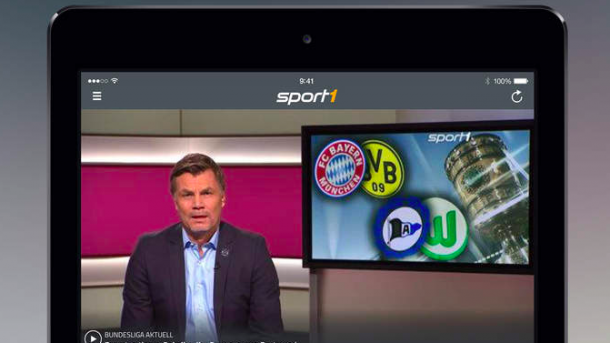 Fernsehsender Sport1 streamt auf iPhone und iPad