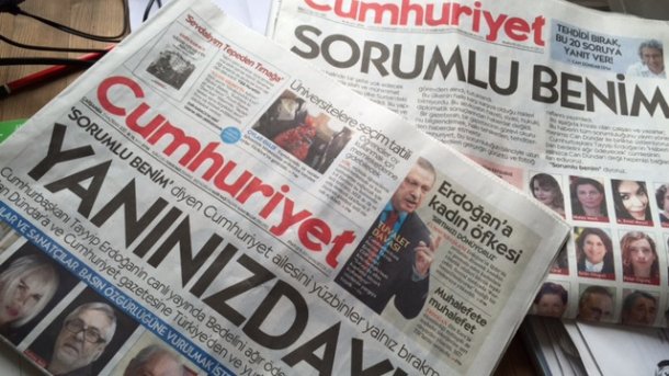Zeitung Cumhuriyet