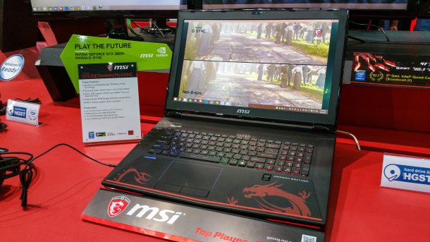 Computex: Gaming-Notebook mit Nvidia G-Sync von Aorus, Asus und MSI
