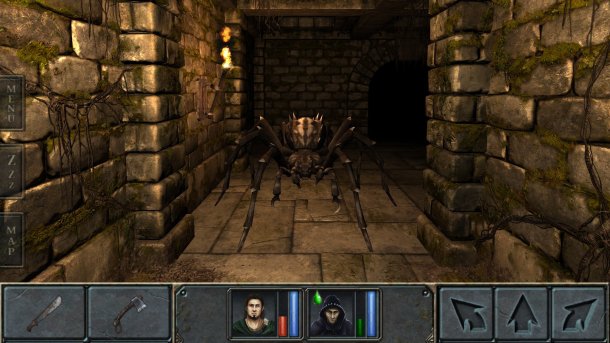 "Legend of Grimrock" fürs iPad: Gruselig im Verlies