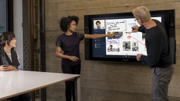 Microsofts Riesentablet Surface Hub ab Juli vorbestellbar