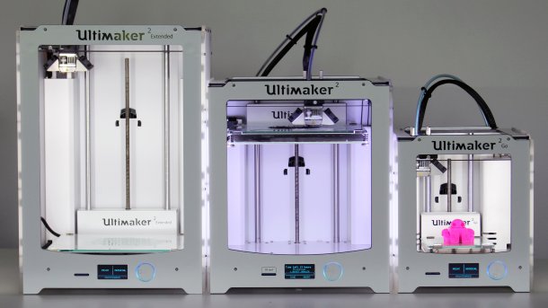 Ausprobiert: 3D-Drucker Ultimaker 2 Extended und Ultimaker 2 Go