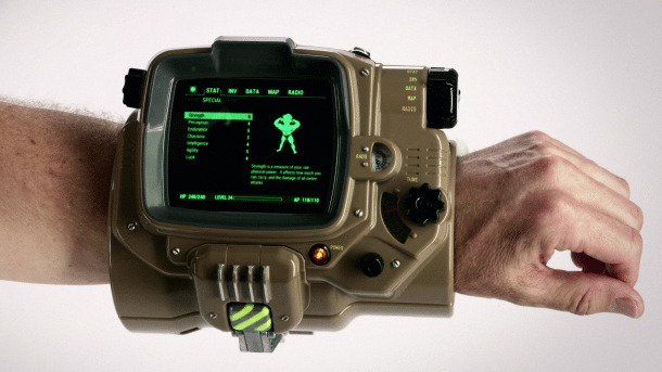 E3: Fallout 4 bringt riesigen Smartwatch-Adapter mit