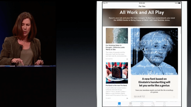 Apple News auf WWDC vorgestellt