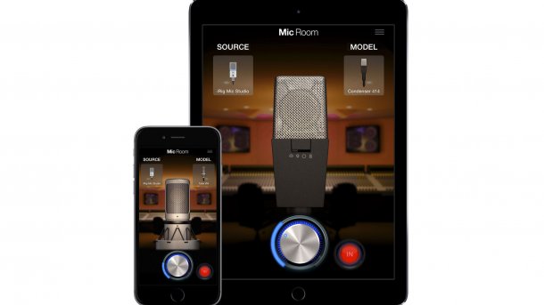 Mikrofon-Simulation für iPad und iPhone