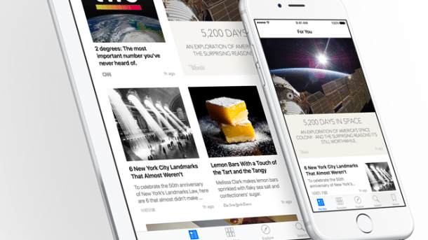 Apples News auf iPhone und iPad
