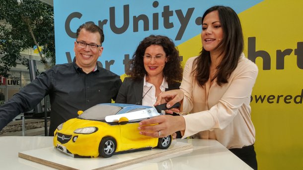 CarUnity: Dr. Jan Wergin, Tina Müller und Bettina Zimmermann