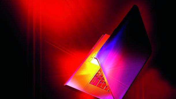 Wärmebild Laptop