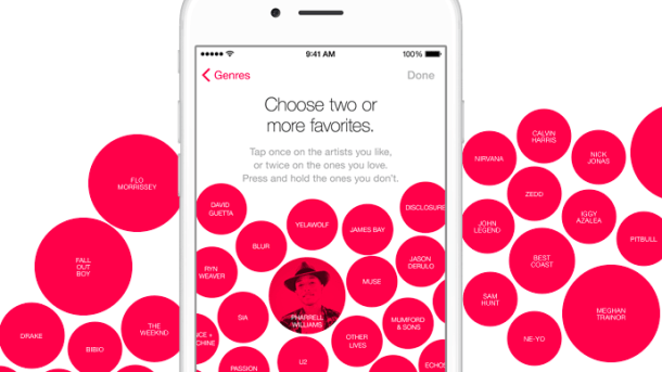 Favoriten in Apple Music: Was Herz und Stern bedeuten