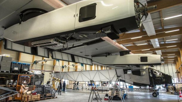 Solar Impulse 2 wird repariert
