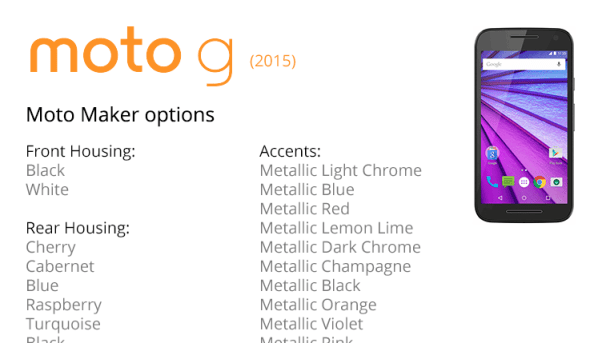 Moto G 2015 Motorola