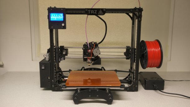 Ausprobiert: 3D-Drucker TAZ 4 von Lulzbot