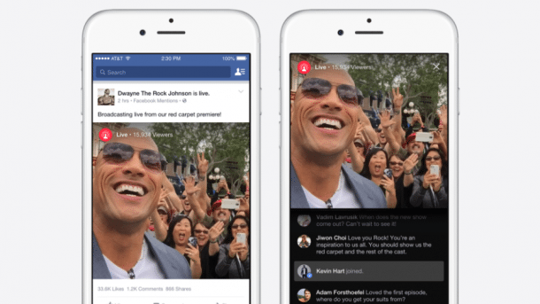 IPhone: Facebook lässt Promis streamen