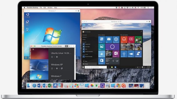 Parallels Desktop 11 auf dem Mac