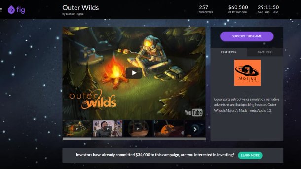 Fig Crowdfunding-Portal für Spiele