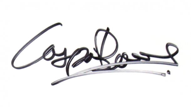 Autogramm Caspar Bowdens