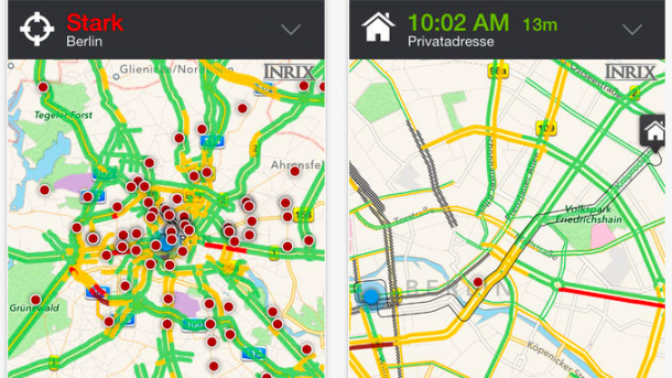 Verkehrs-App Inrix