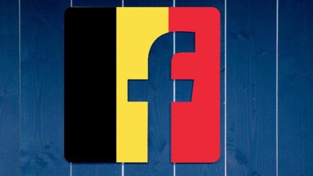 Facebook-Logo, Belgien