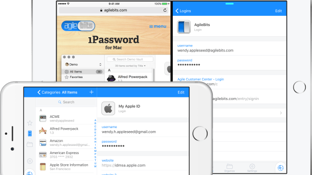 1Password für iOS 9 aufgebohrt