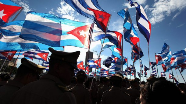 Kuba-Flaggen