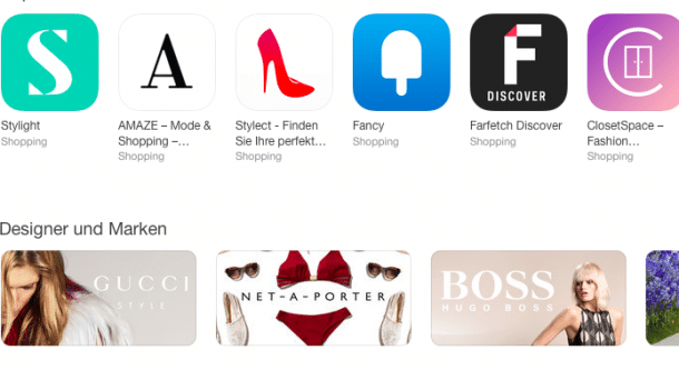 App Store Shopping