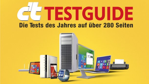 c't Testguide: Hardware-Tests auf mehr als 280 Seiten