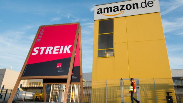 Verdi kündigt Streiks im Weihnachtsgeschäft von Amazon an