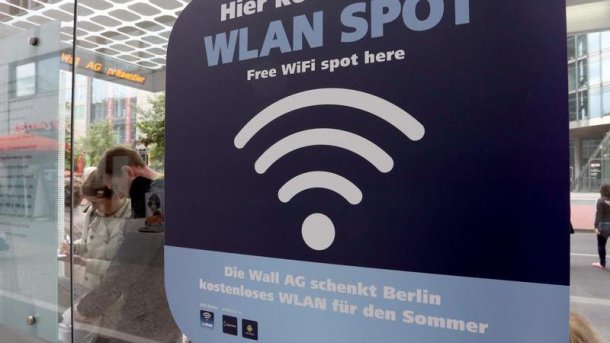 Berlin will freies WLAN für alle voranbringen