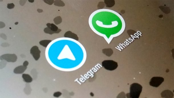 Whatsapp und Telegram