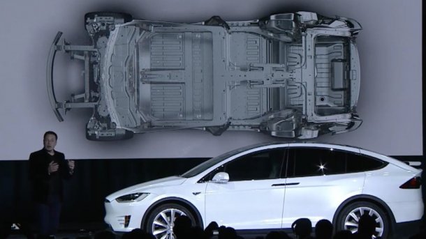 Elon Musk stellt das Tesla-Model X vor