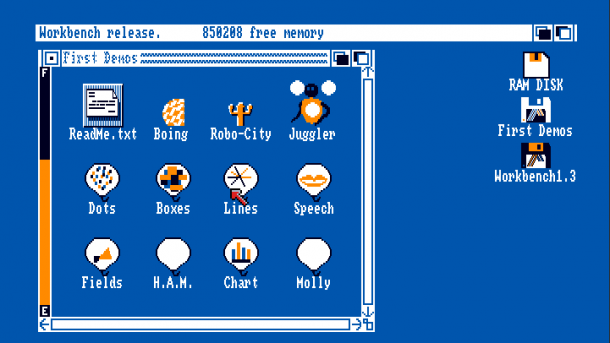 Retro Computing: Amiga-Emulator in Chrome