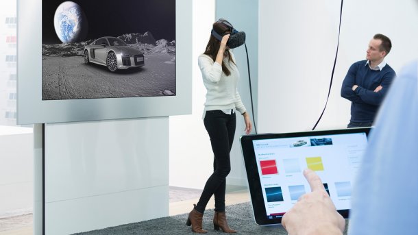 Audi-Händler installieren Virtual-Reality-Stationen