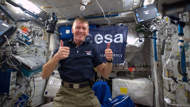 ISS-Astronaut hat sich verwählt: "Hallo, ist da Planet Erde?"