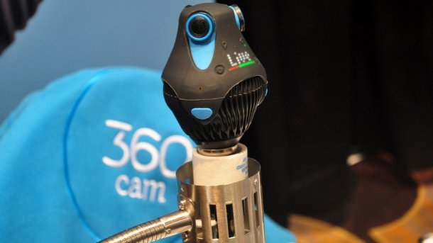CES 2016: Giroptic 360cam, die Rundum-Kamera in der Lampenfassung