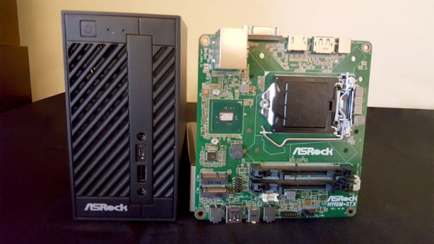 Mini-PC und Mainboard Asrock H110M-STX