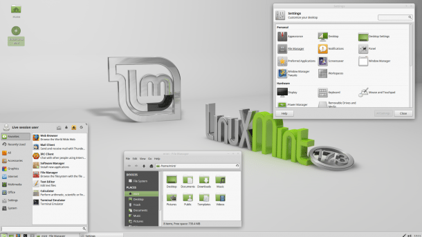 Linux Mint 17.3 Xfce Edition