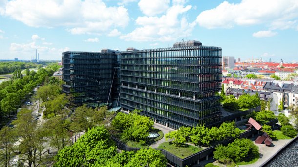 Hauptquartier des Europäischen Patentamts in München