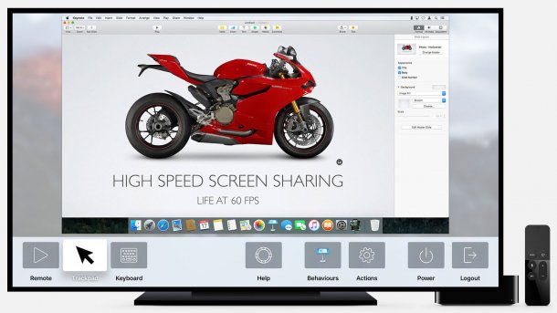 Remote Buddy Display: Mac vom Apple TV aus kontrollieren